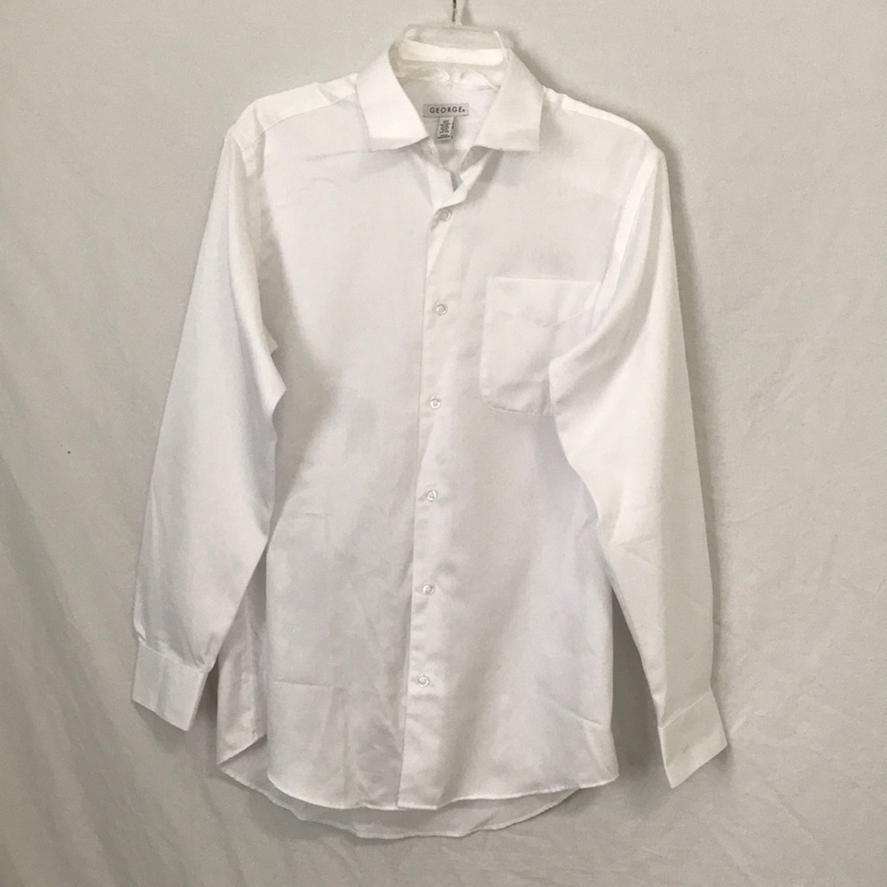 Men’s white dress shirt M
